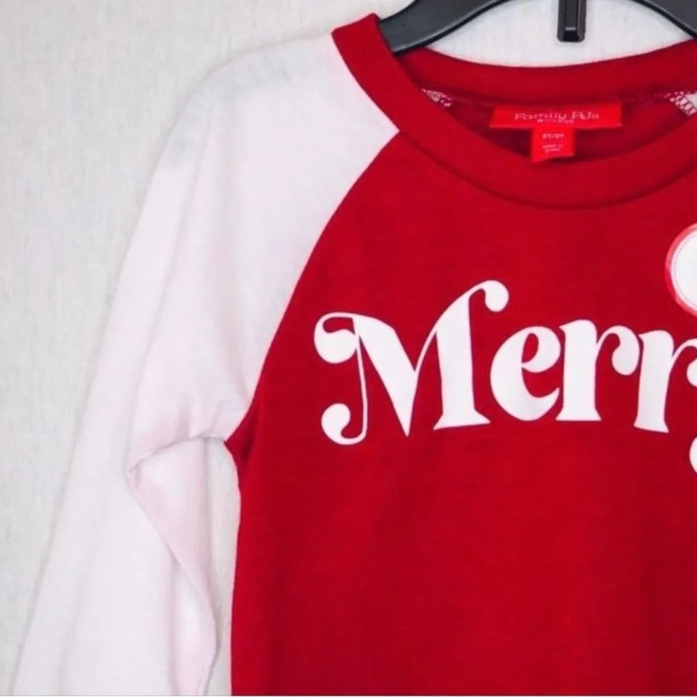 2T/3T-Macy's “Family PJ’s” Merry Snowflakes Pajamas Set-Kid’s NWT - Picture 2 of 8